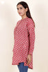 Cambric Cotton Top In Block Print